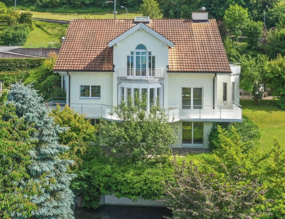 Ferienwohnung Am Bodensee Mit Seesicht Und Wellness Rorschacherberg Exteriör bild